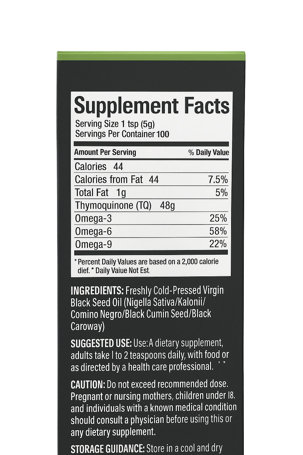 Black Seed Oil (125ml)