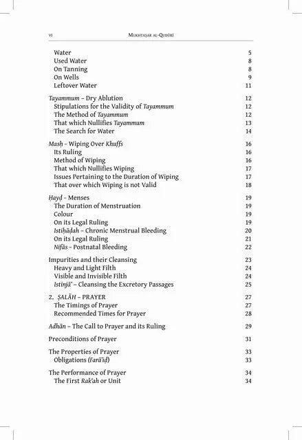 The Mukhtasar Al-Quduri: A Manual of Islamic Law