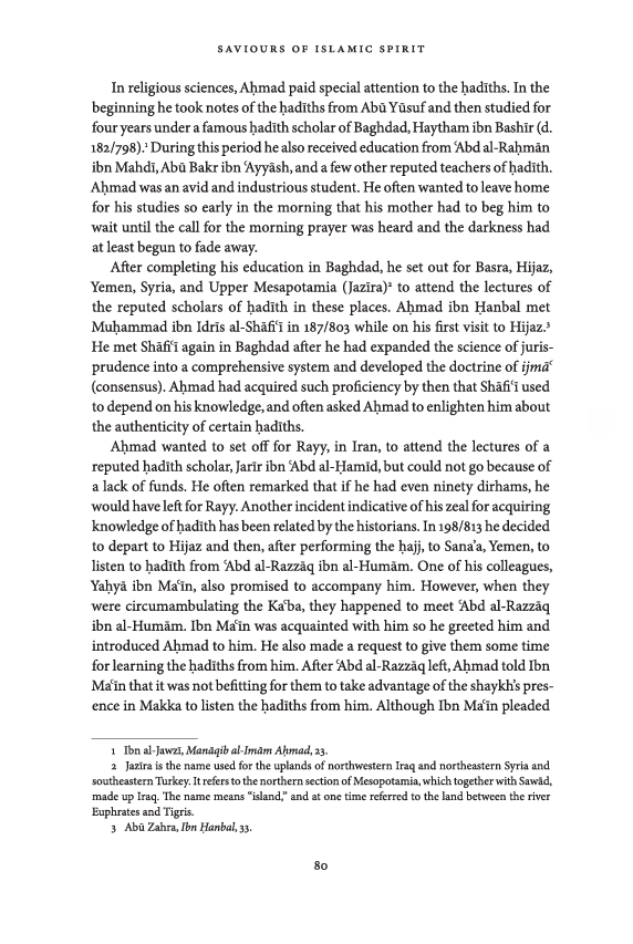 Saviours of Islamic Spirit - Tarikh-i Da'wat wa Azimat