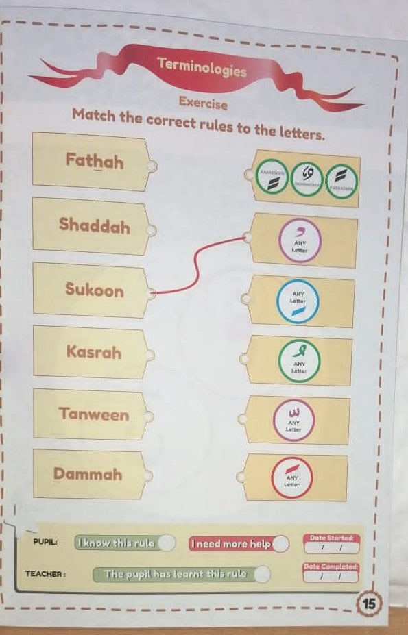 Quran Tajweed Learning books