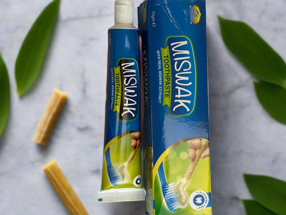Miswak Toothpaste With Real Miswak Extract Fluoride-Free
