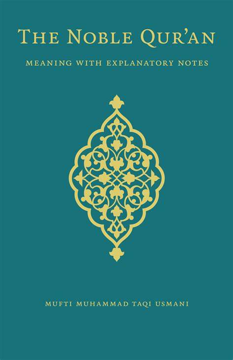 Shop The Noble Qurna By Mufti Taqi Usmani