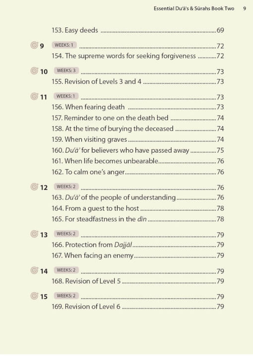 Safar: Essential Duas and Surahs – Madinah Script – Book 2