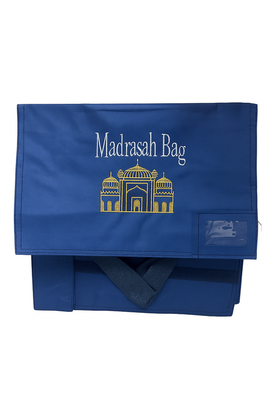 Blue Madrasah Bag (Large)