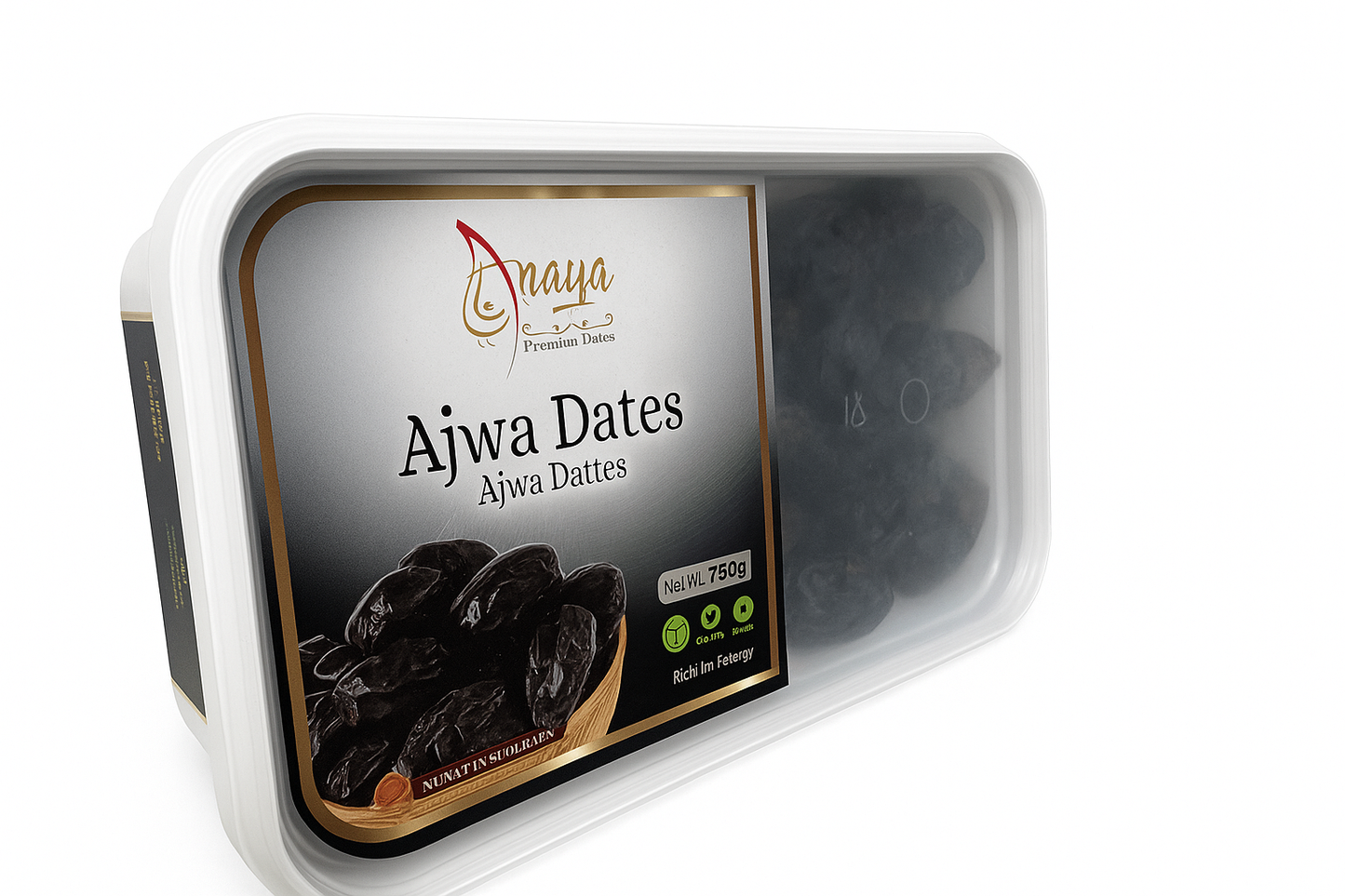 Ajwa Dates (750g)